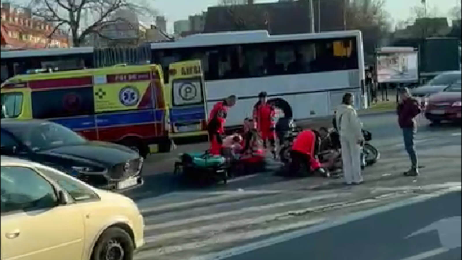 Wypadek Zielona Góra - wypadek motocyklisty z samochodem