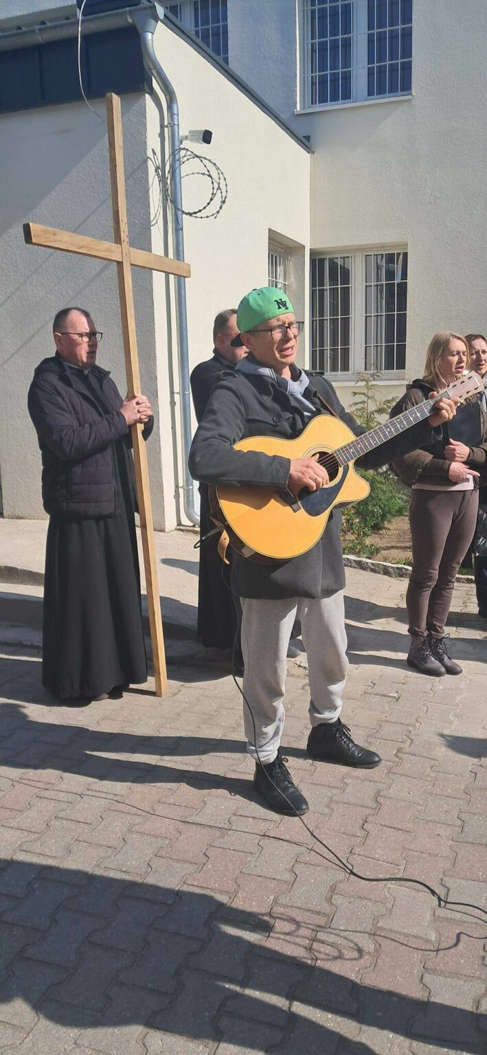 Zakład Karny w Krzywańcu Wielkanoc - Droga Krzyżowa więzienie