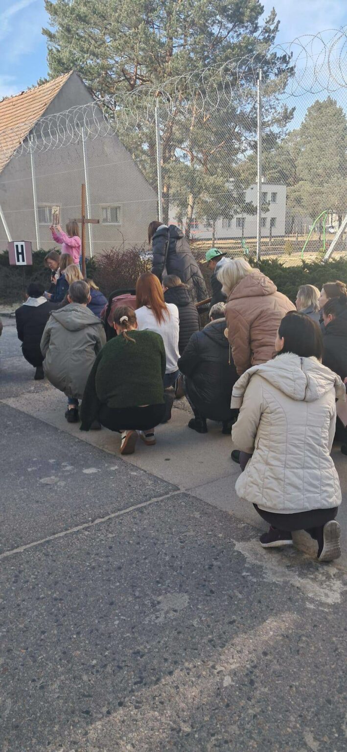 Zakład Karny w Krzywańcu Wielkanoc - Droga Krzyżowa więzienie