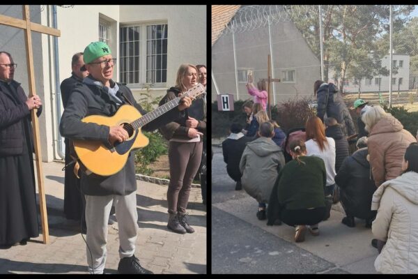 Zakład Karny w Krzywańcu Wielkanoc - Droga Krzyżowa więzienie