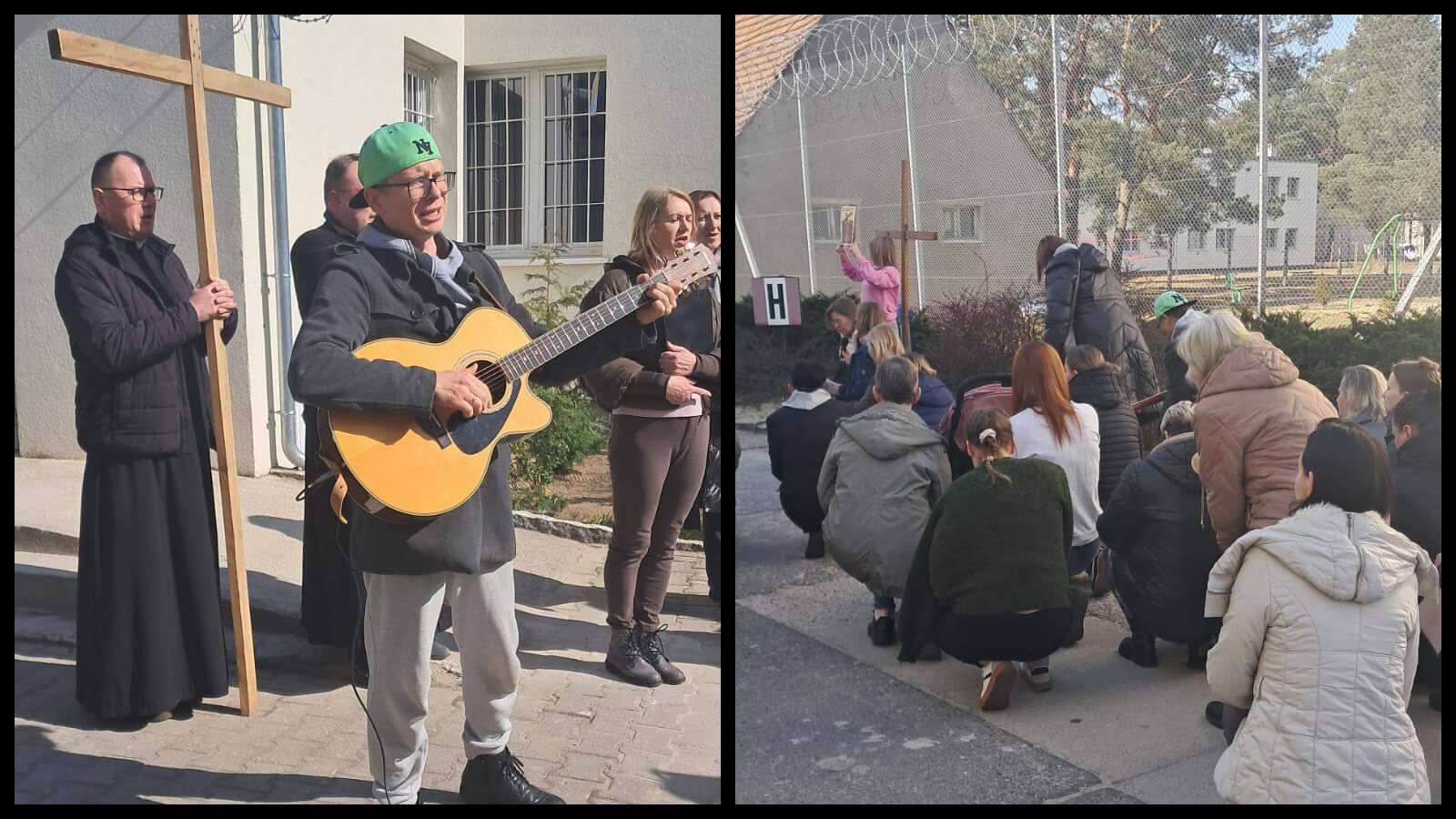 Zakład Karny w Krzywańcu Wielkanoc - Droga Krzyżowa więzienie