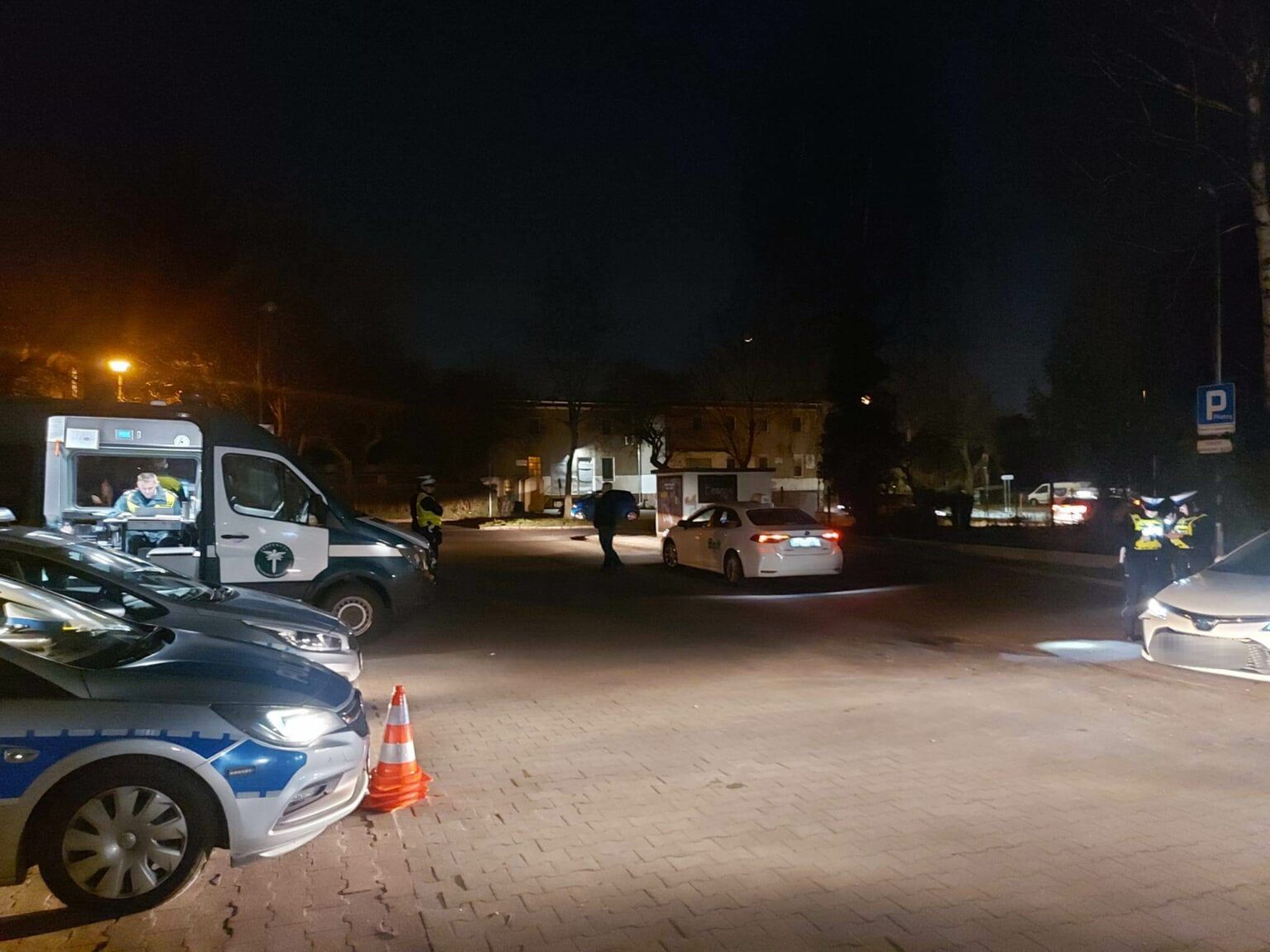 kontrola taks&oacute;wek aplikacja - policja Zielona G&oacute;ra akcja