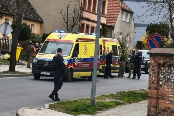 akcja kontrterrorystów Lubsko - policja Lubsko