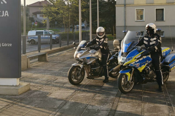 akcja policji Zielona Góra - bezpieczeństwo motocyklistów
