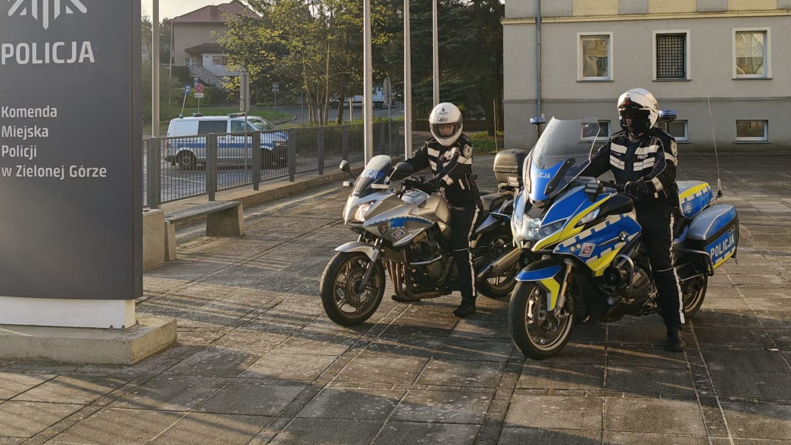 akcja policji Zielona Góra - bezpieczeństwo motocyklistów