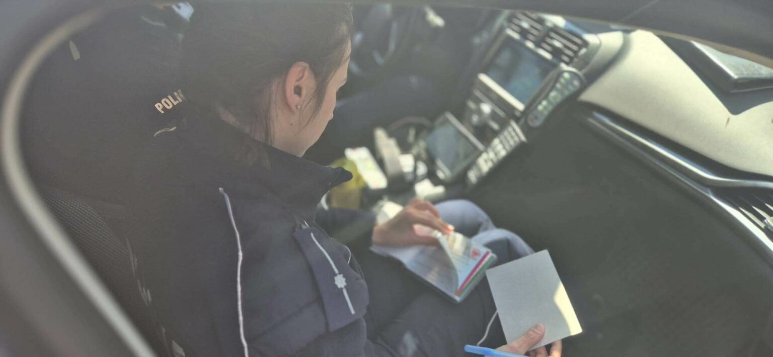 akcja policji Zielona G&oacute;ra prędkość - utrata prawa jazdy prędkość