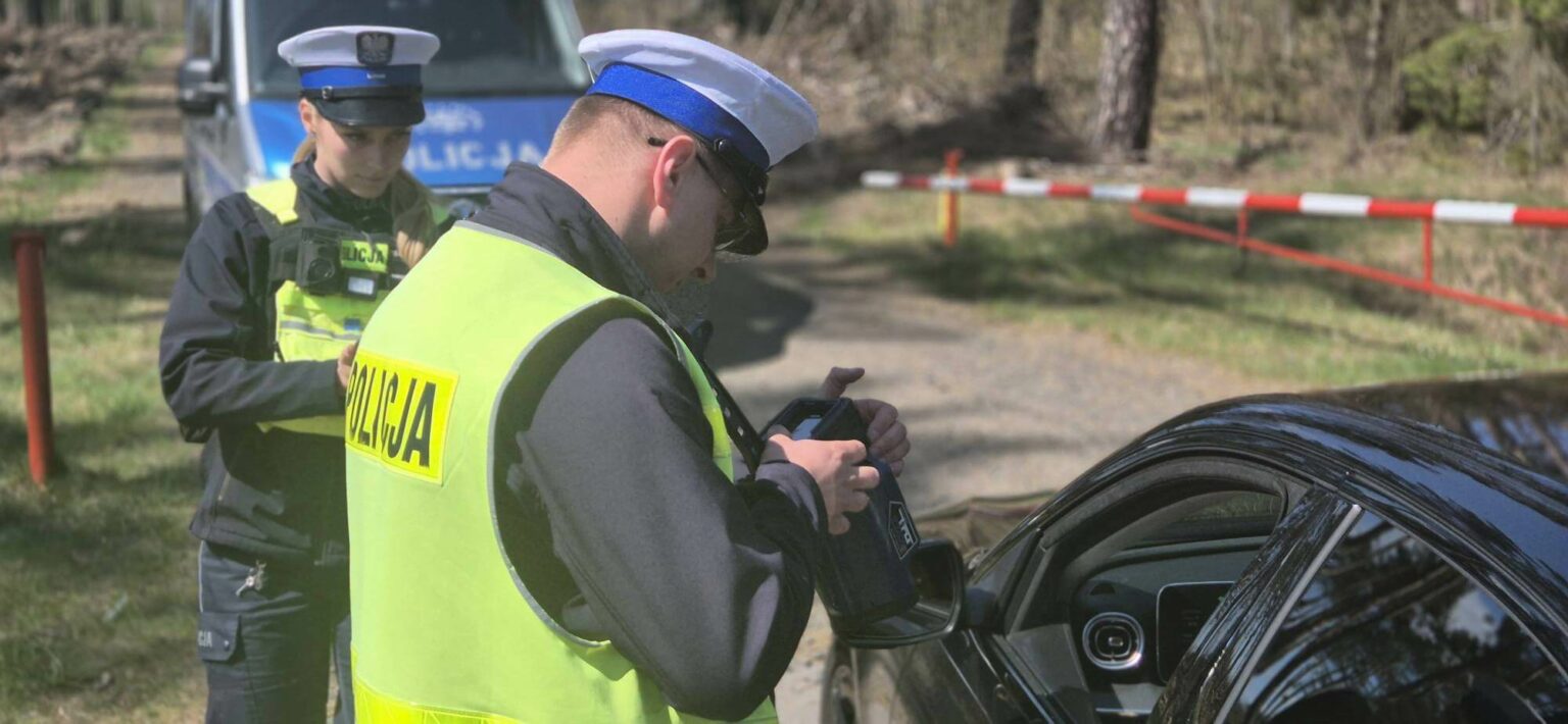 akcja policji Zielona G&oacute;ra prędkość - utrata prawa jazdy prędkość