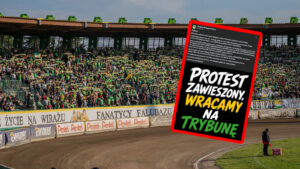 Falubaz bojkot kibice - Falubaz Zielona Góra konflikt