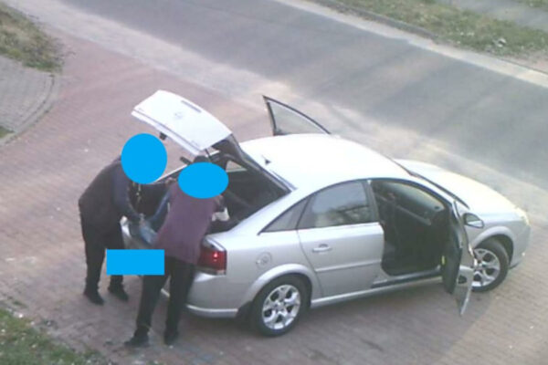 fotopułapka Żary śmieci mandat - Straż Miejska Żary interwencja