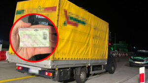 fałszywe prawo jazdy Lubuskie Straż Graniczna - kontrola graniczna dokumenty