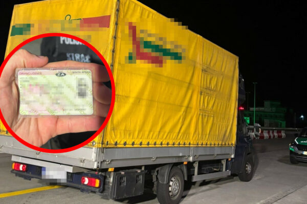 fałszywe prawo jazdy Lubuskie Straż Graniczna - kontrola graniczna dokumenty