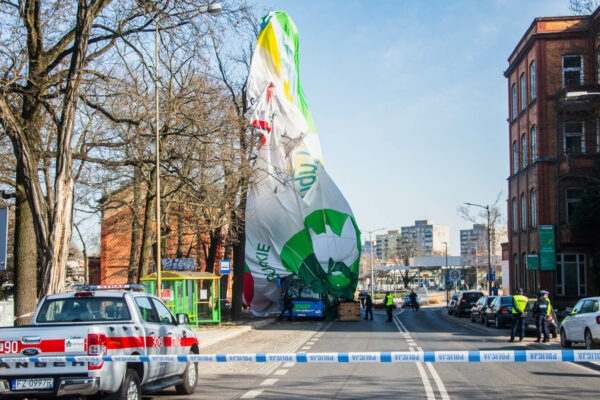 balon Zielona Góra wypadek - raport PKBWL