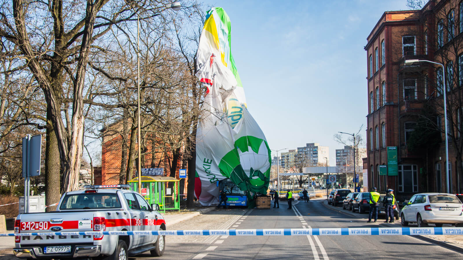 balon Zielona Góra wypadek - raport PKBWL