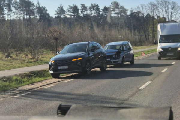 Kolizja Zielona Góra - Wypadek Zielona Góra