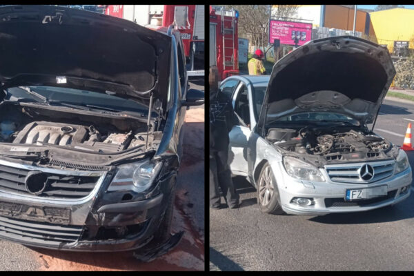 Kolizja Zielona Góra - Wypadek Zielona Góra