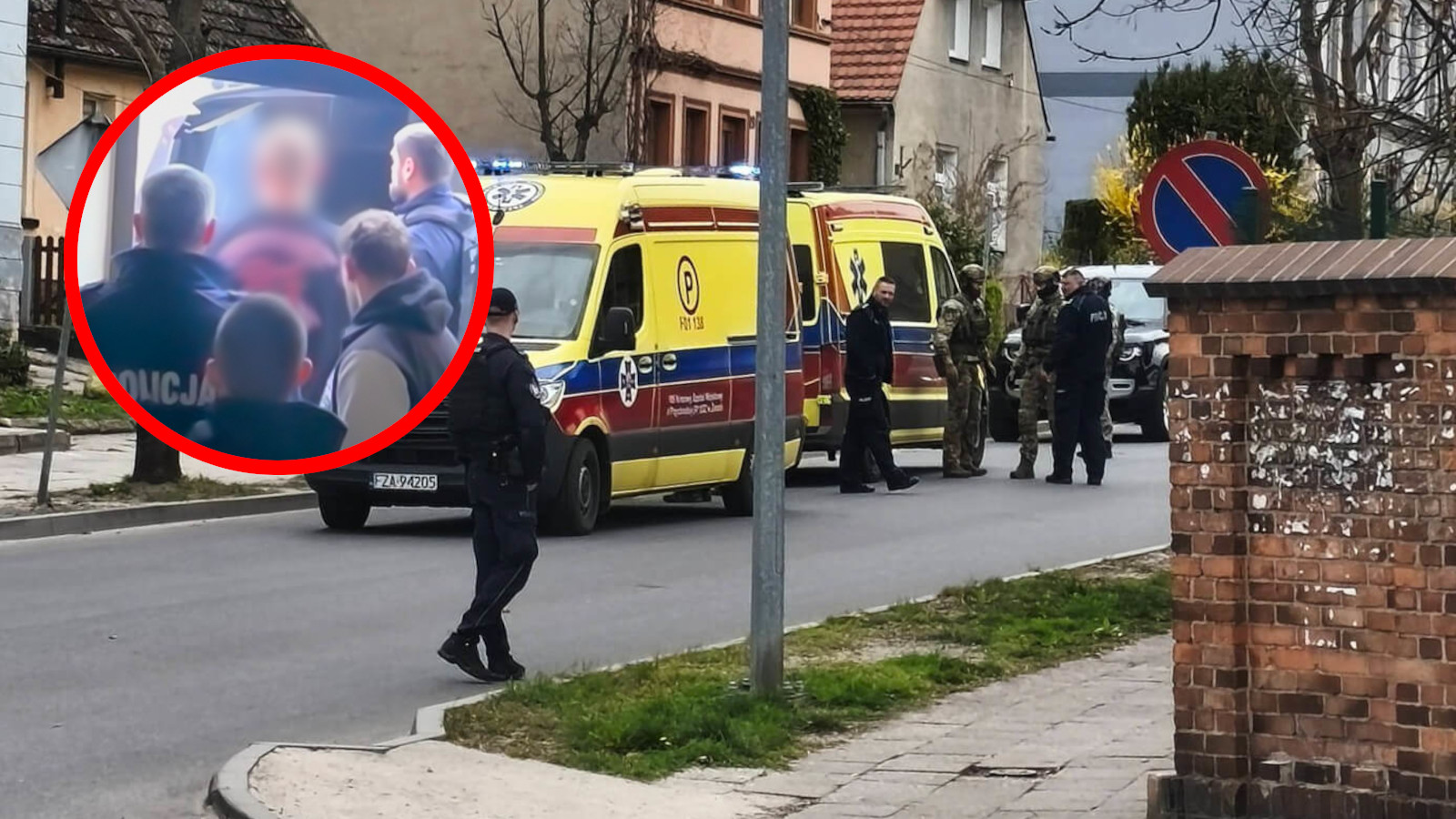 kontrterroryści Lubsko - wymuszenie rozbójnicze