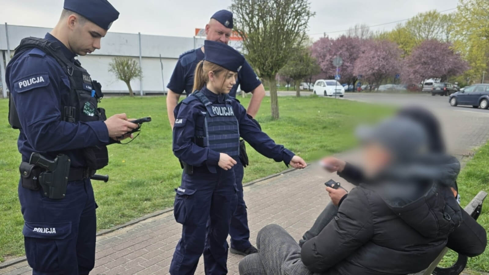 młodzi policjanci praktyki - interwencje policji