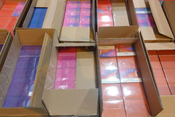 kontrabanda e papierosy zatrzymanie - KAS kontrola ciężarówki