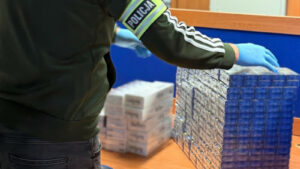 Akcja kryminalnych koło Nowej Soli. Przejęto kilkadziesiąt tysięcy nielegalnego towaru