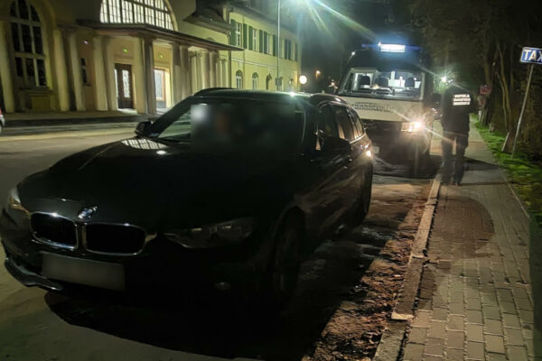 nielegalne taksówki Żary Żagań kontrola