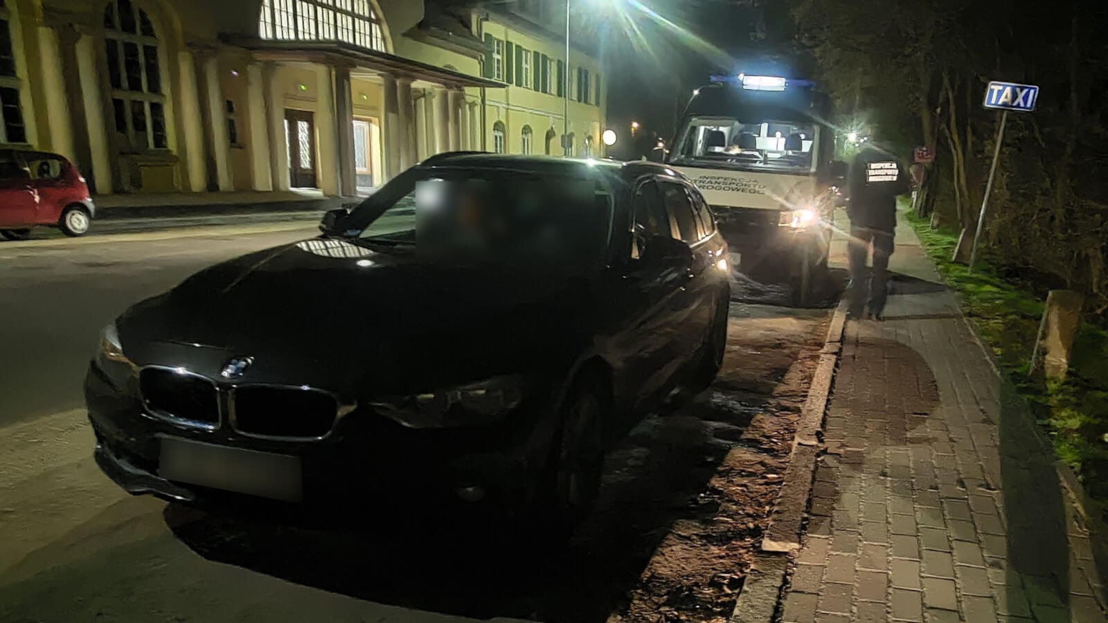 nielegalne taksówki Żary Żagań kontrola