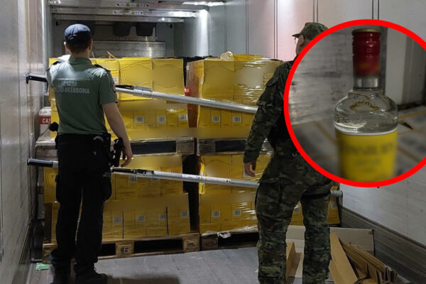 nielegalny alkohol Świecko - transport nielegalnego alkoholu