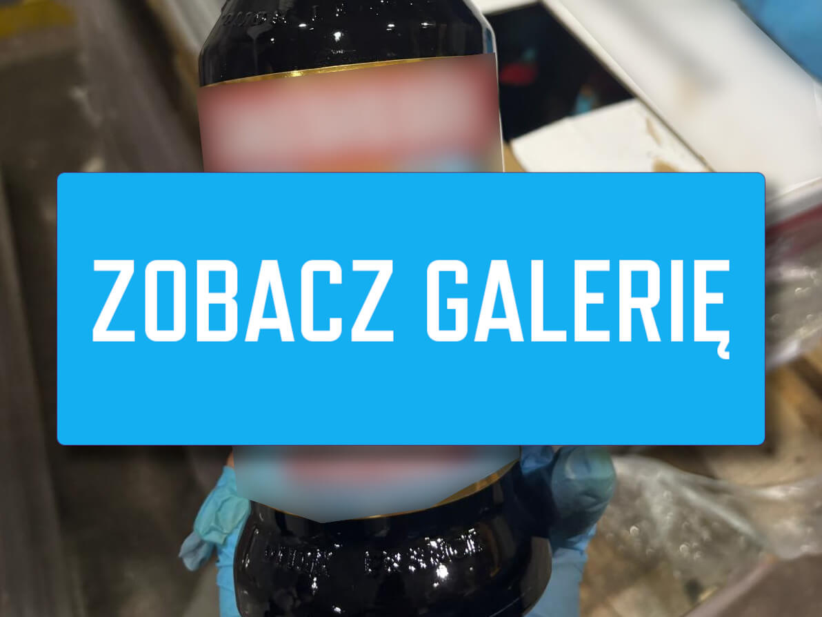 nielegalny alkohol Świecko - transport nielegalnego alkoholu