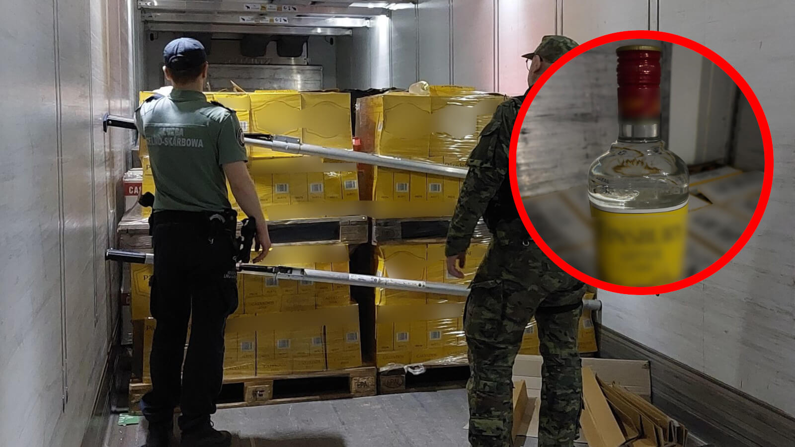 nielegalny alkohol Świecko - transport nielegalnego alkoholu