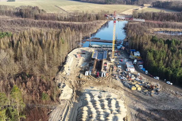 obwodnica Krosna Odrzańskiego - postęp prac obwodnicy