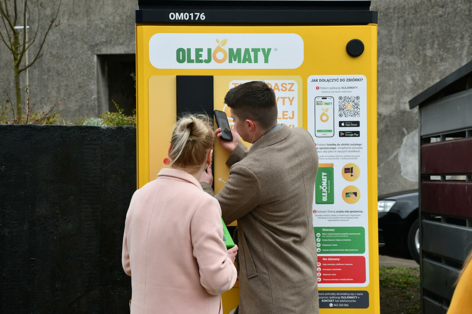 olejomat Jasień - zużyty olej co zrobić