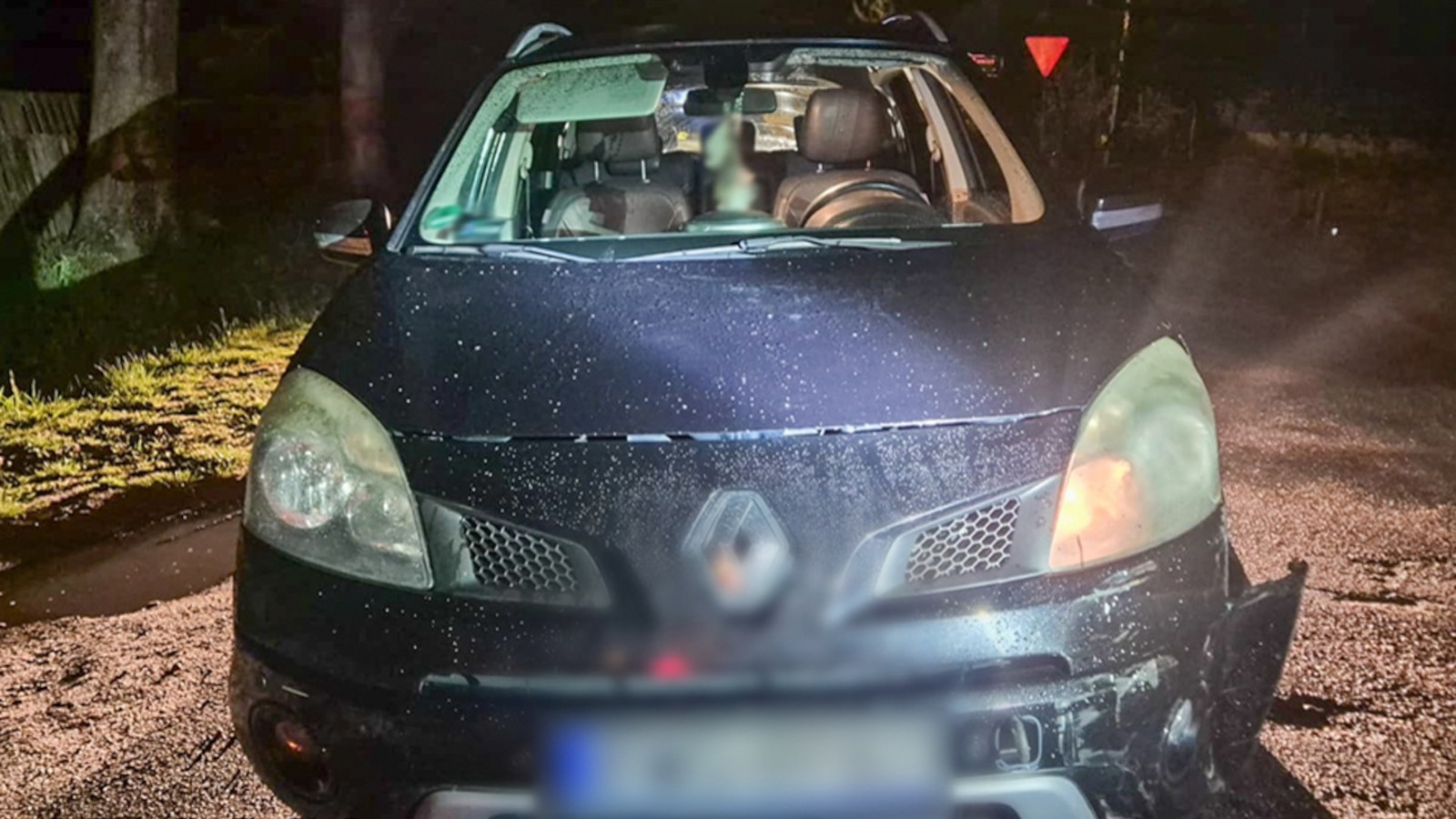 pijana kierująca zatrzymanie policja - ponad 2 promile kierowca