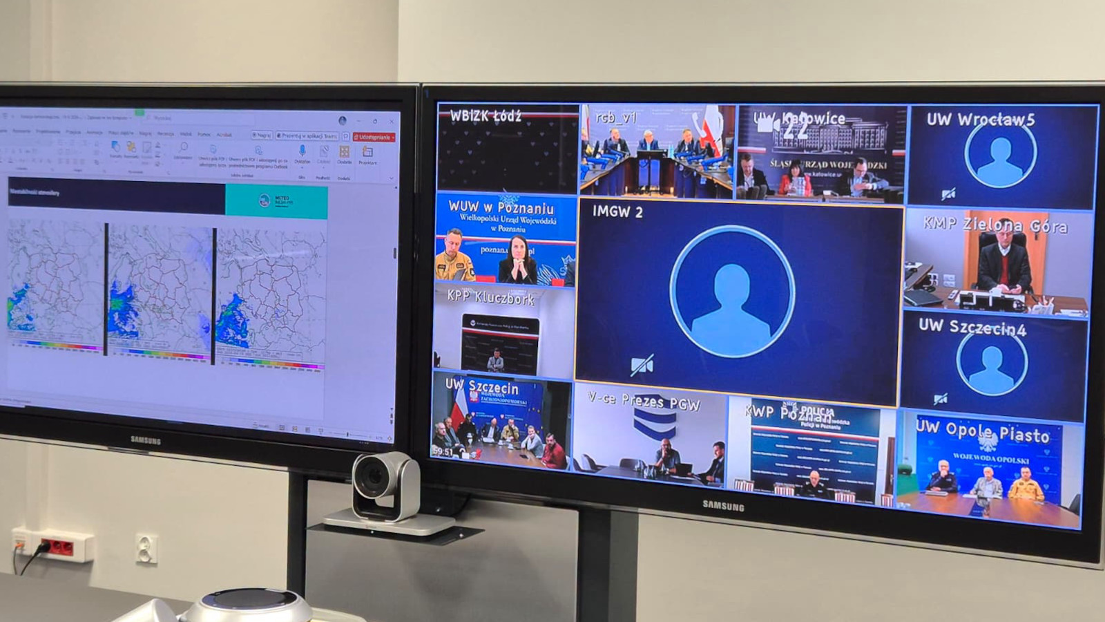 IMGW ostrzeżenie - ulewy Lubuskie