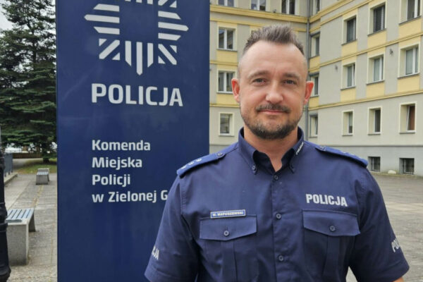 kradzież sklep Zielona Góra - policjant po służbie