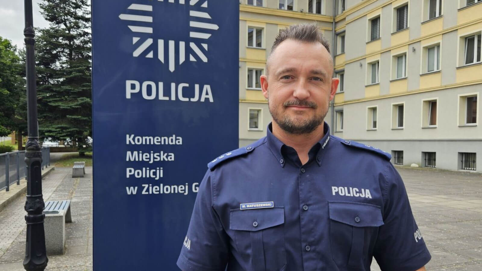 kradzież sklep Zielona Góra - policjant po służbie