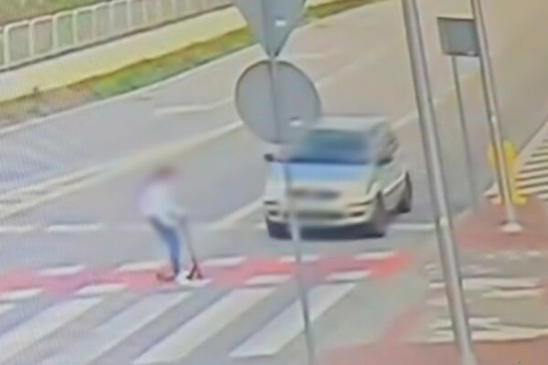 potrącenie dziecka Zielona Góra - hulajnoga wypadek dziecko