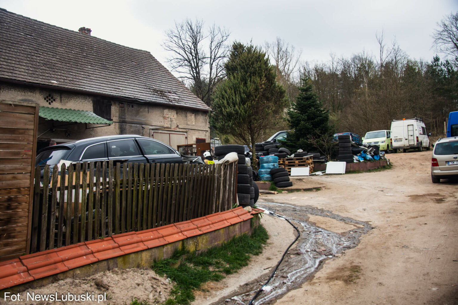 Pożar Świdnica - Pożar Zielona G&oacute;ra