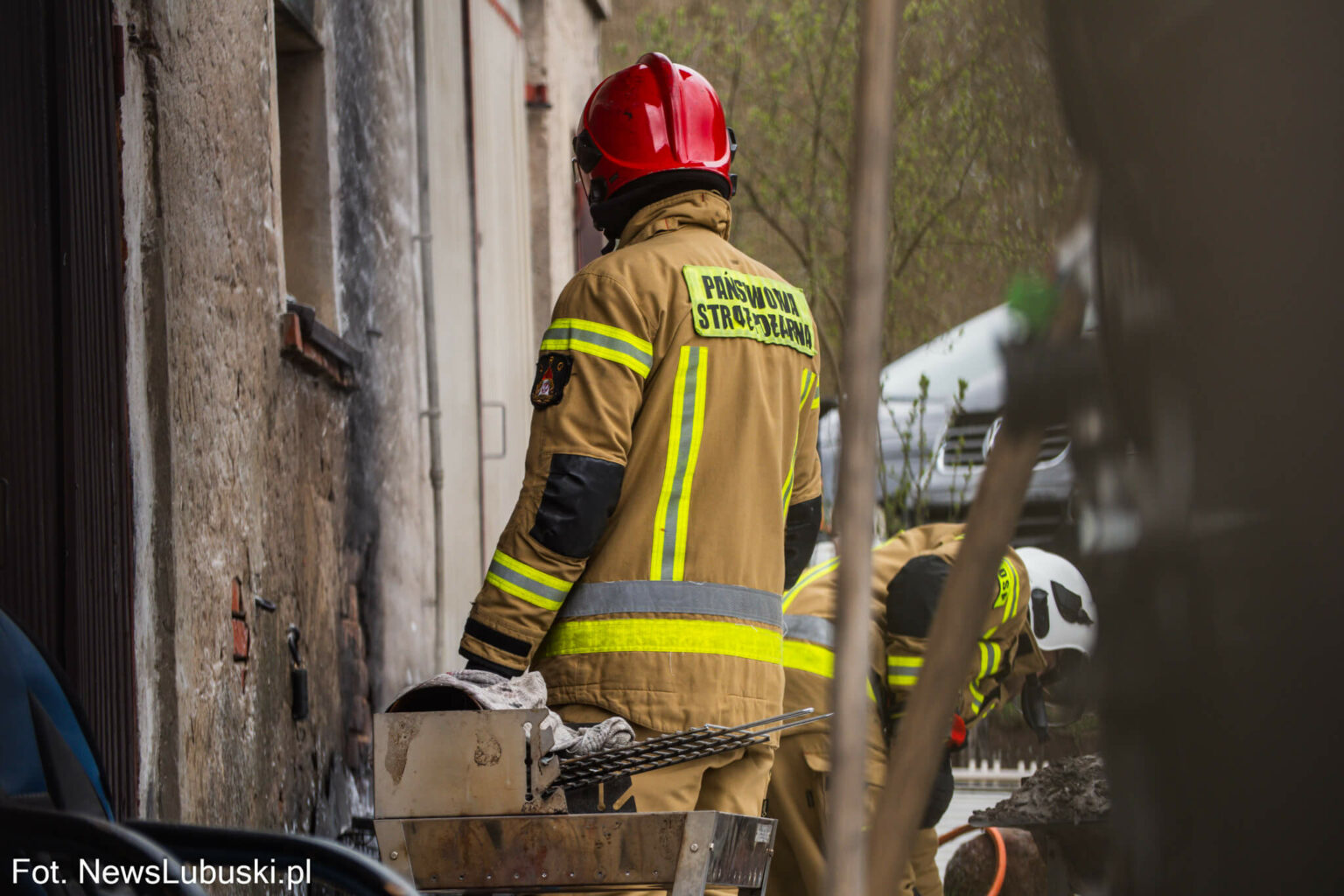 Pożar Świdnica - Pożar Zielona G&oacute;ra