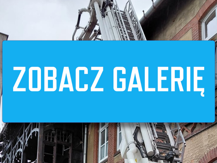 pożar szpitala Wschowa - ewakuacja pacjentów