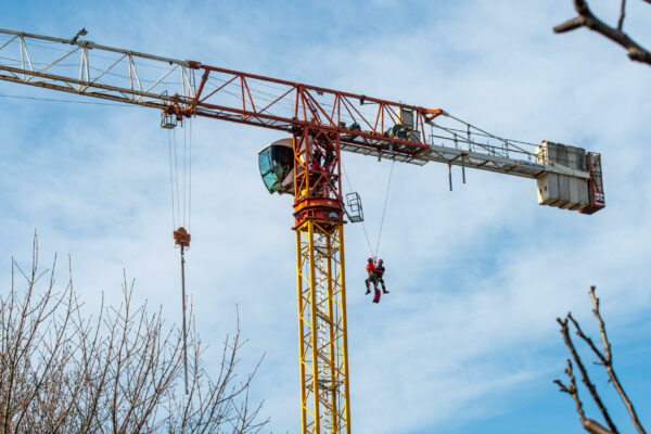 szkolenie strażaków Zielona Góra - ratownictwo wysokościowe