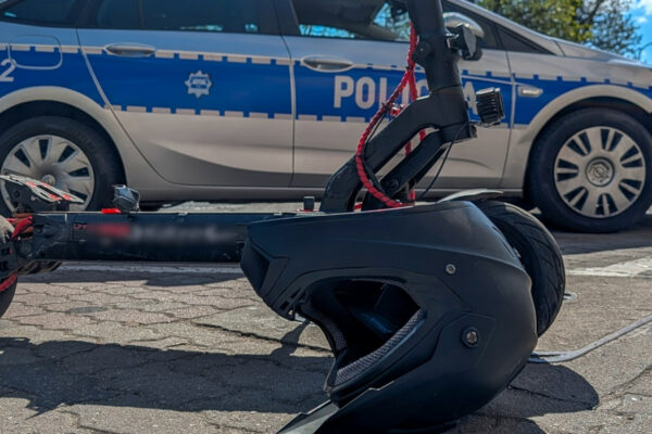 potrącenie hulajnoga Świebodzin - wypadek Świebodzin
