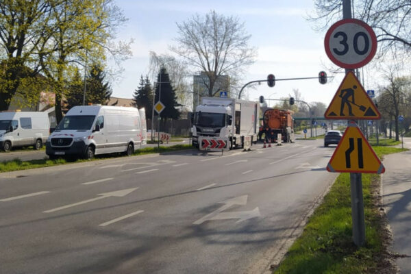 utrudnienia Zielona Góra - Wojska Polskiego Zielona Góra