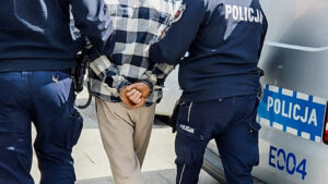 włamanie Gubin - pościg za złodziejem