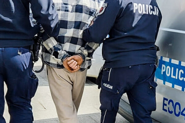 włamanie Gubin - pościg za złodziejem