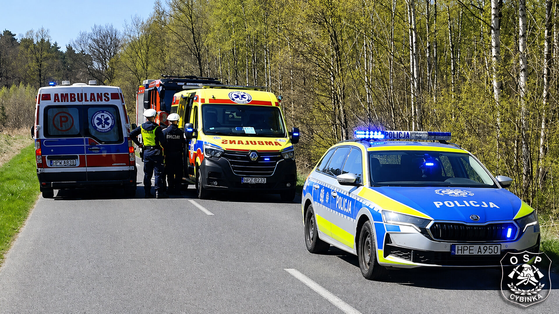 wypadek Cybinka - wypadek Słubicie