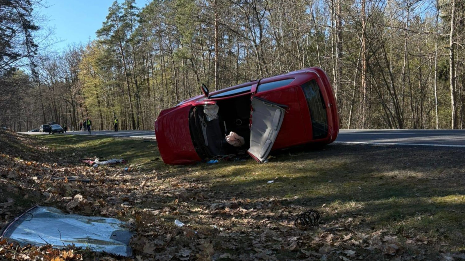 Wypadek na DK12 - Wypadek Marszów