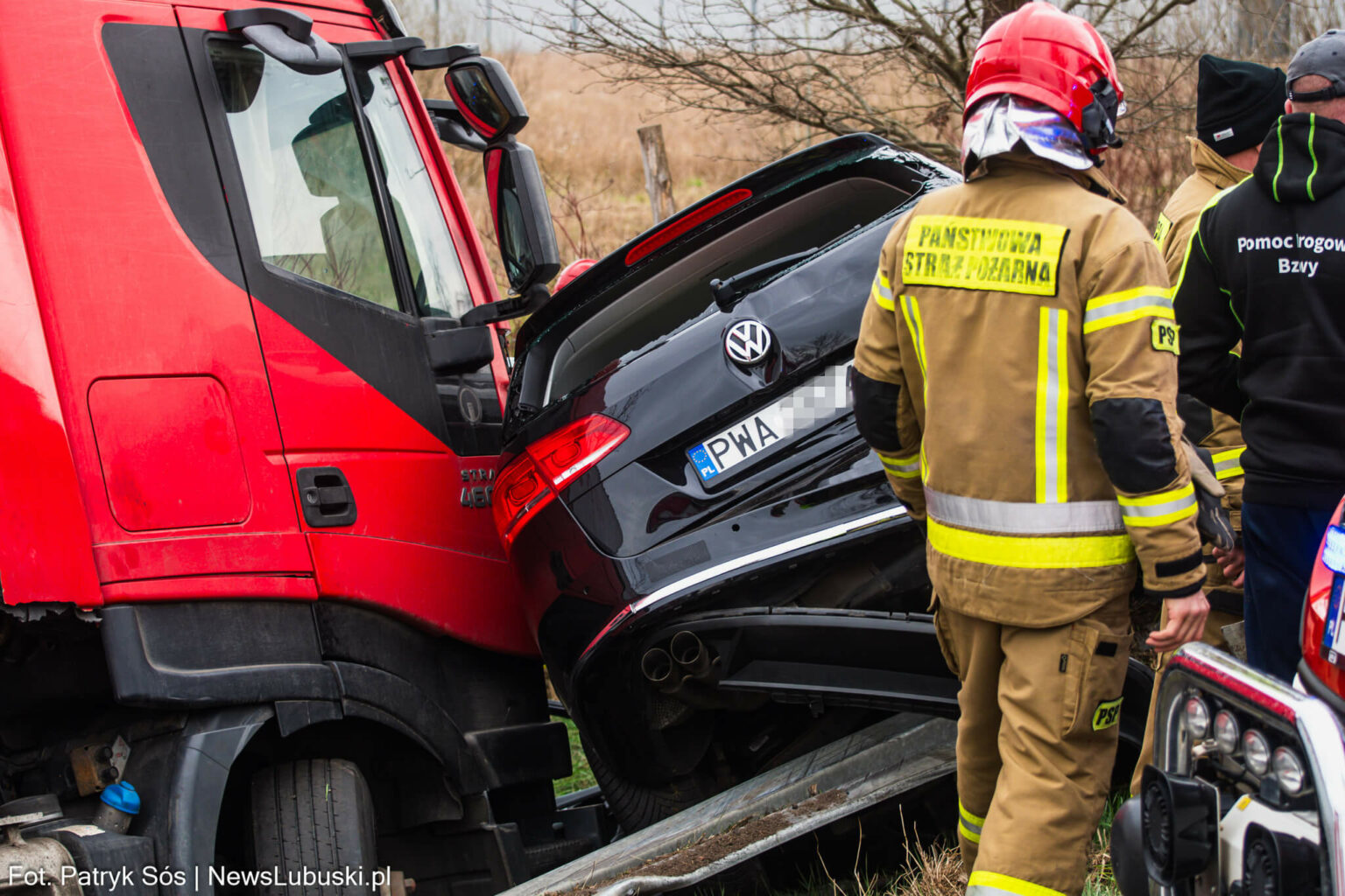 Wypadek na DK27 - Wypadek Piaski