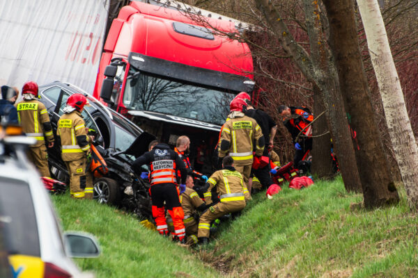 Wypadek na DK27 - Wypadek Piaski