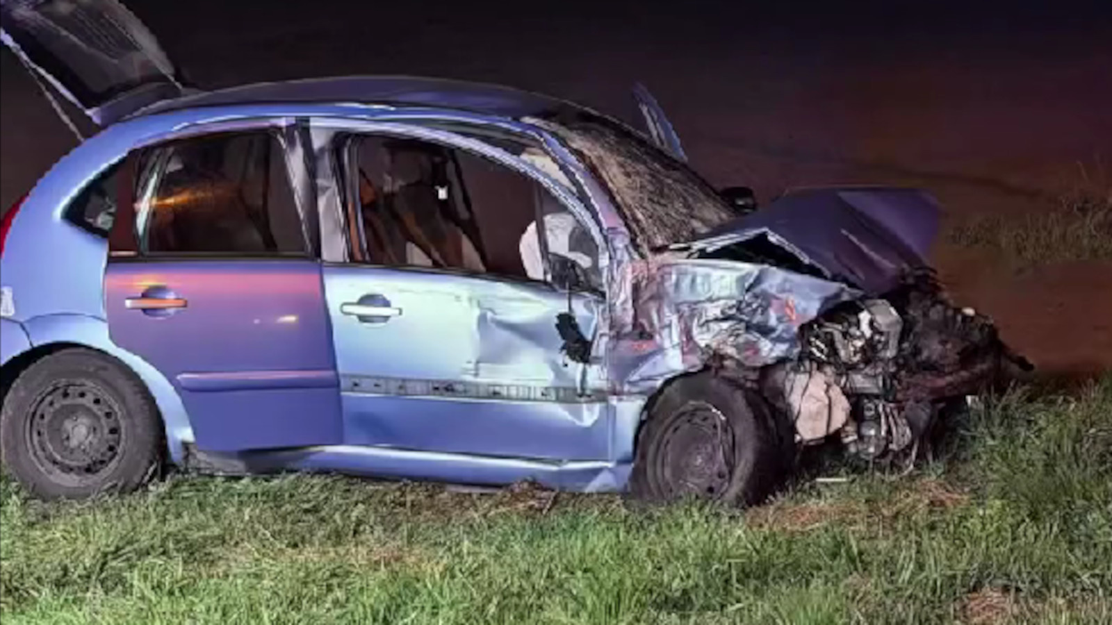 Wypadek na DK32 - Wypadek koło Sulechowa