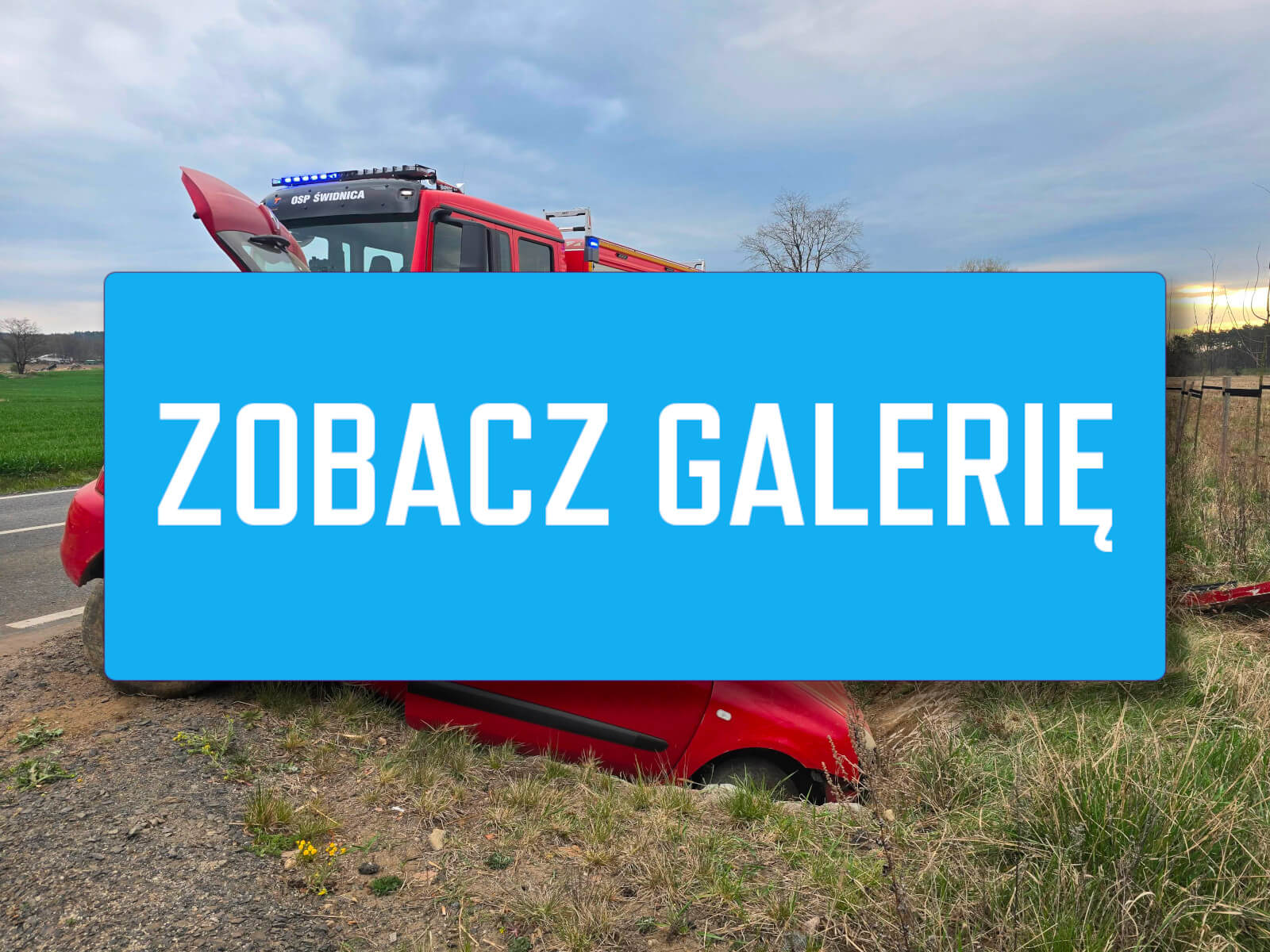 wypadek Zielona Góra - wypadek Letnica