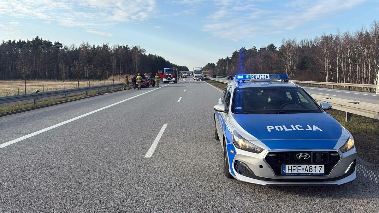 Wypadek na S3 - Wypadek Nowa S&oacute;l